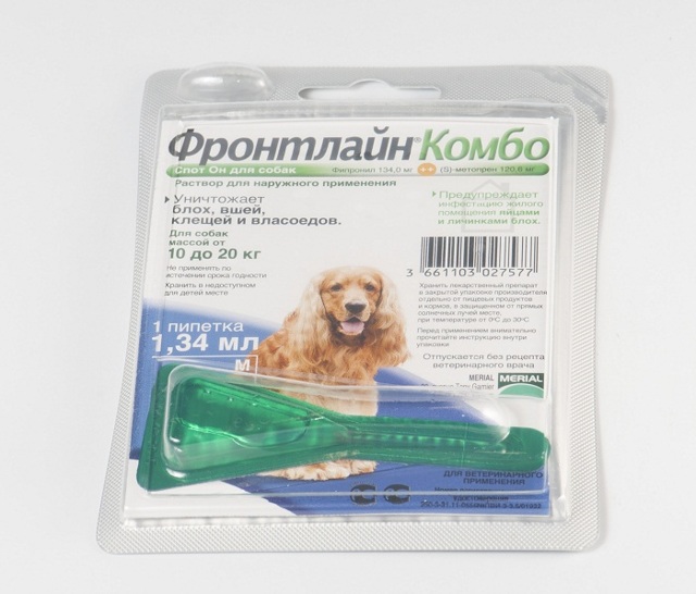 Фронтлайн для собак – описание, назначение, инструкция, побочные действия