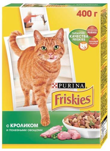 Корм Фрискис для кошек – описание, класс корма, стоимость, отзывы